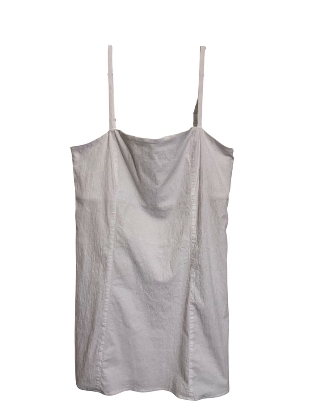 Abercrombie & Fitch Size X-Large Tall NWT White Square Neck Dress Cami Western